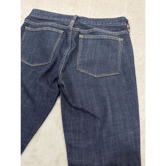 J CREW Womens Jeans Dark Soft Wash Stretch Size 29‎ Toothpick Ankle Skinny - Picture 13 of 16